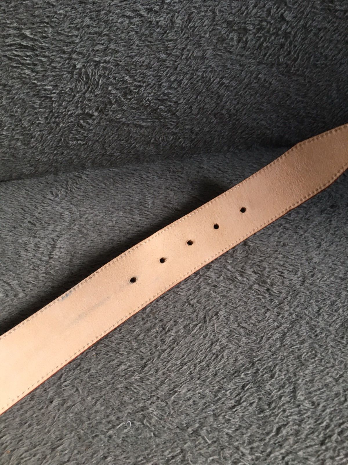Longchamp Longchamp Leather France Mens Belt Light Brown Size ONE SIZE - 10 Thumbnail