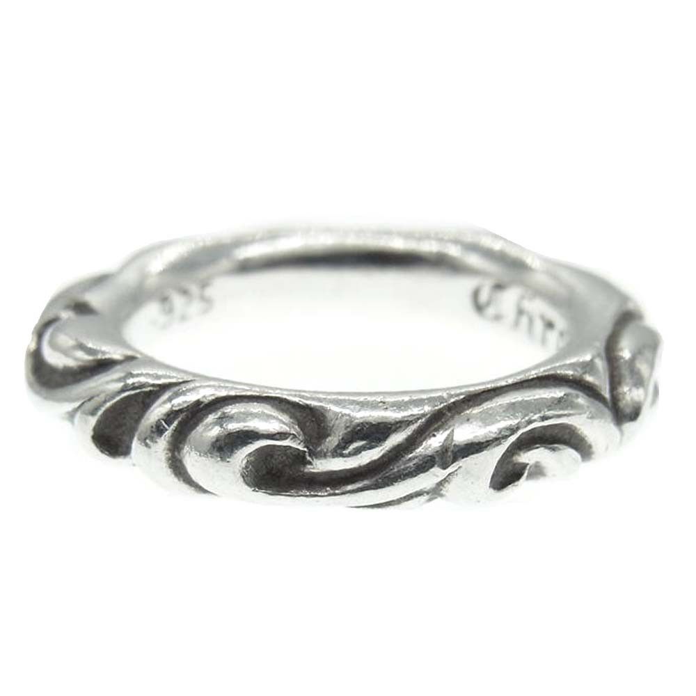 image of Chrome Hearts Scroll Band Ring, Men's