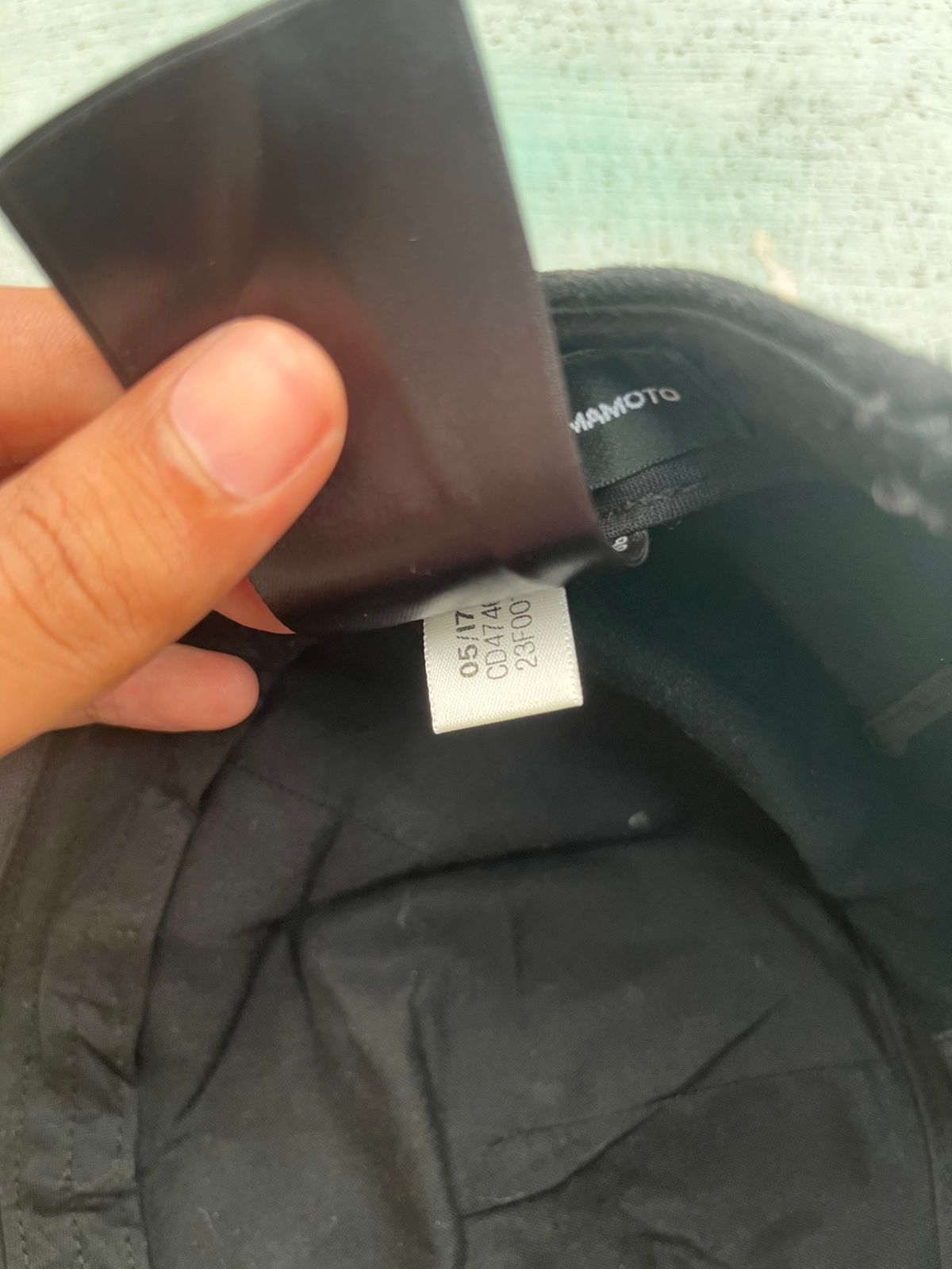 Y-3 Y-3 Yohji Yamamoto Full Black Five Panel Hat Size ONE SIZE - 8 Thumbnail