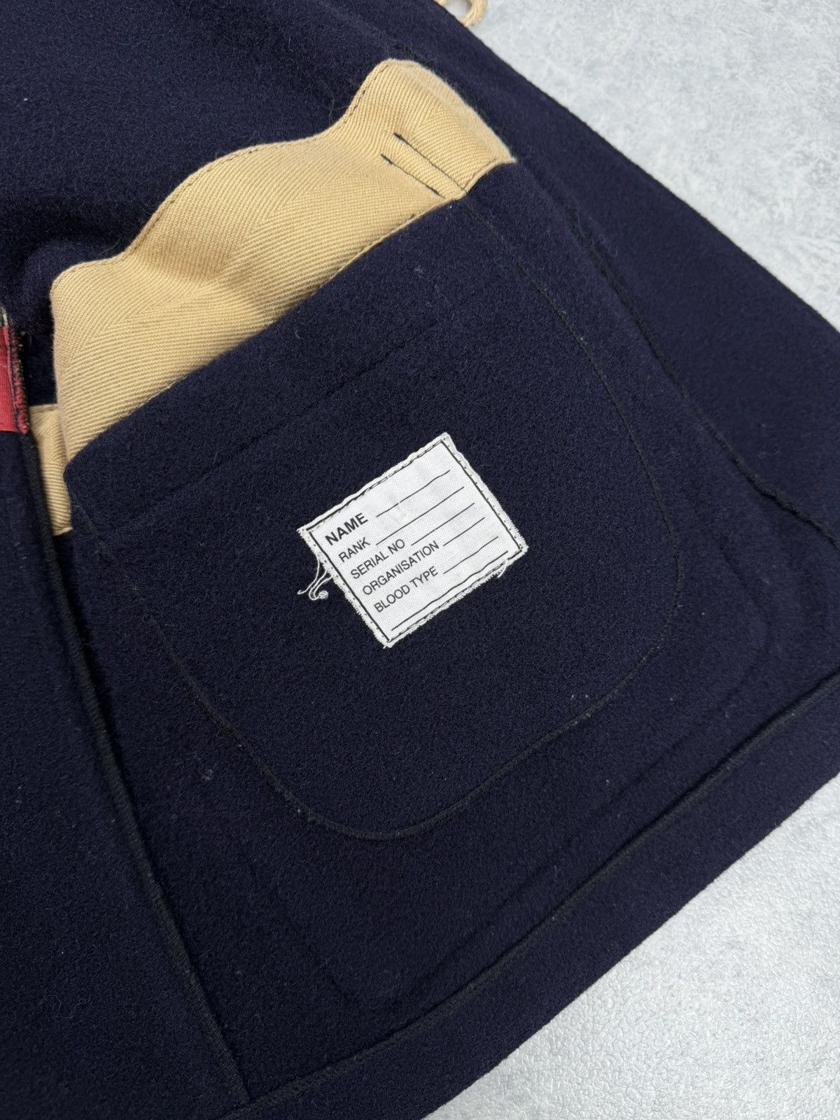Gloverall Gloverall Monty Navy Duffle Coat Wool Mens S England Size US S / EU 44-46 / 1 - 12 Thumbnail