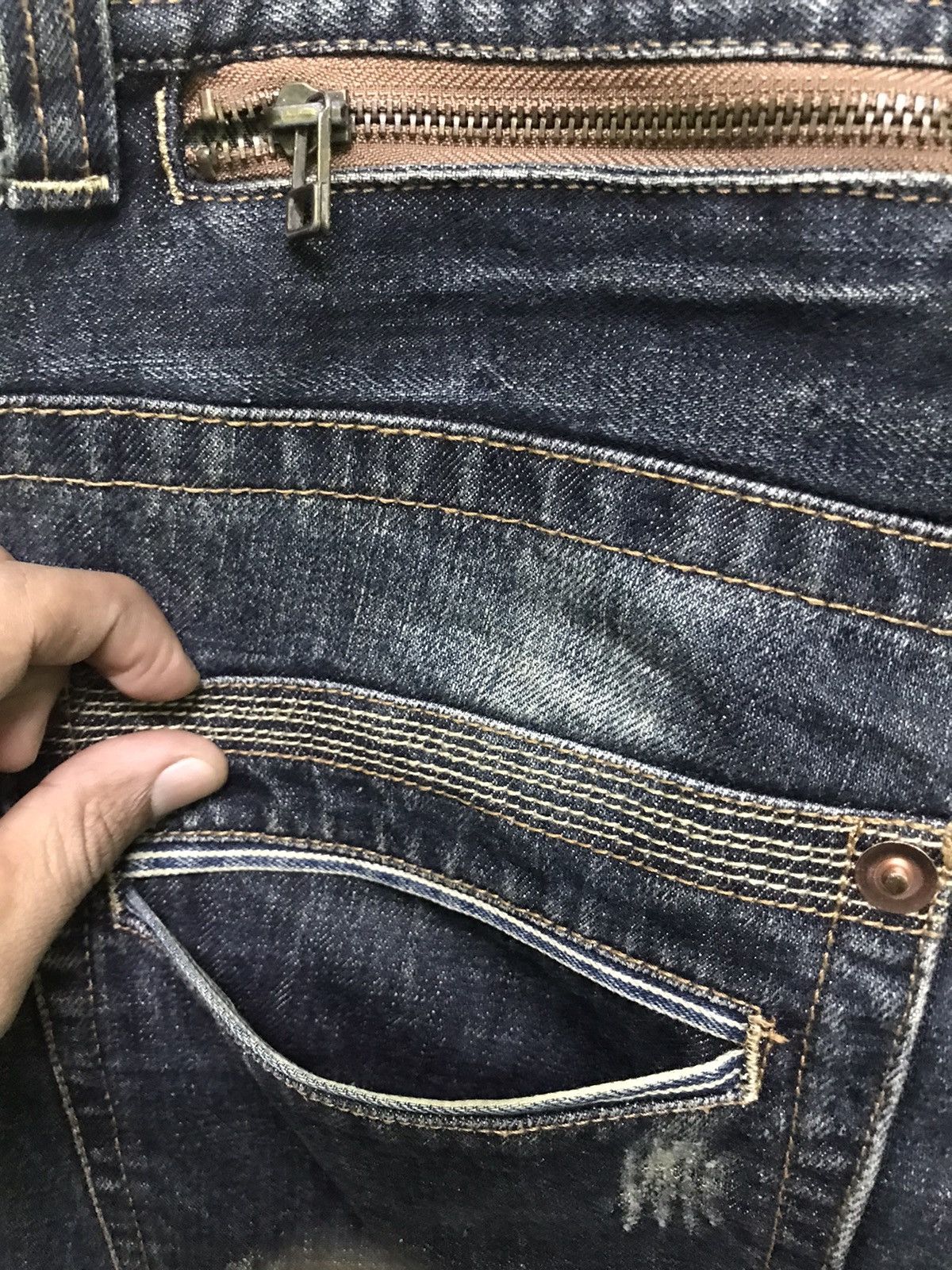 Japanese Brand Very rare‼️punk japanese brand rare design Size US 32 / EU 48 - 6 Thumbnail