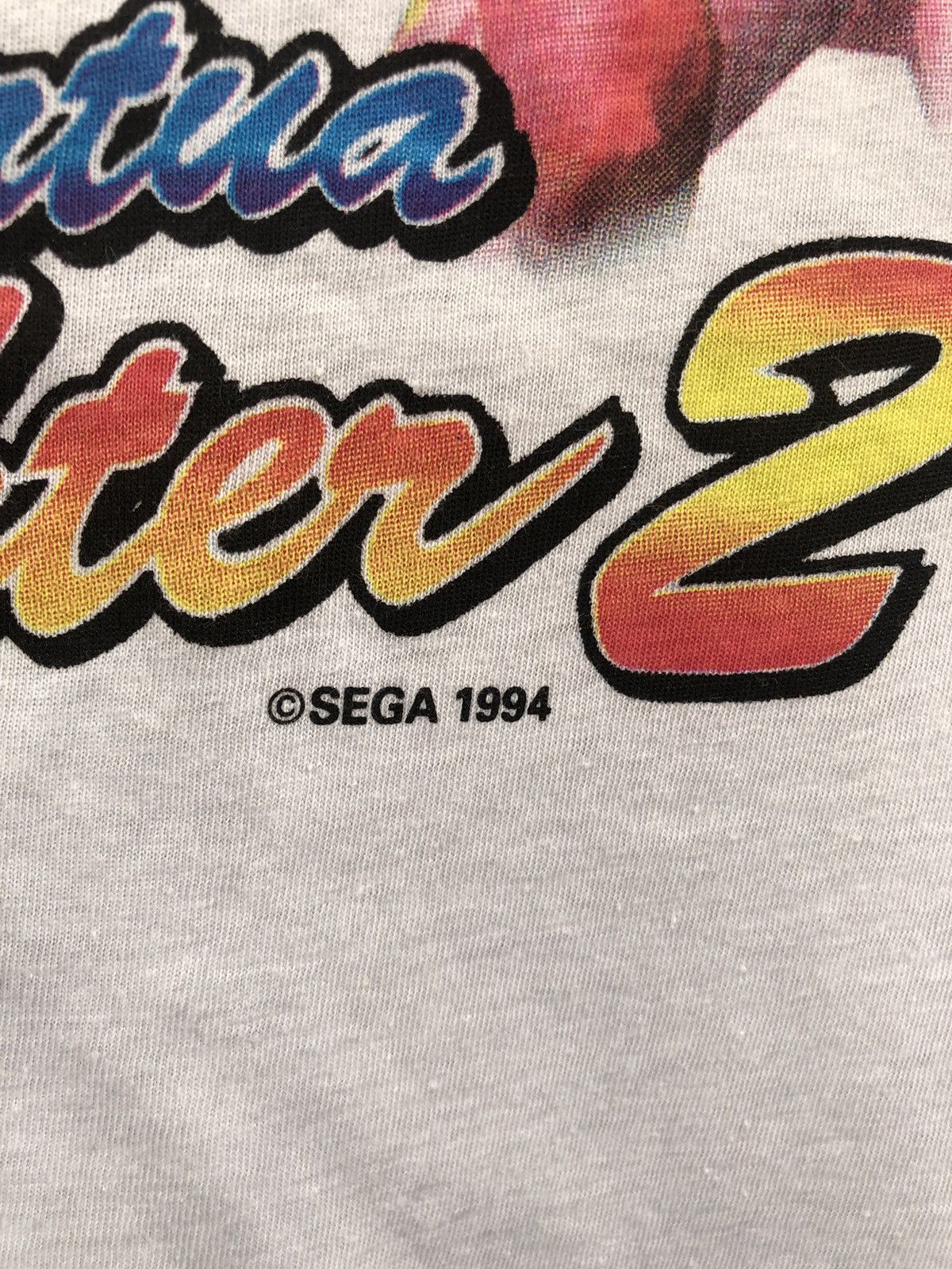 Anime Vintage Anime Virtua Fighter 2 Promo Tee X SEGA 1984 Tshirt Size US M / EU 48-50 / 2 - 5 Thumbnail