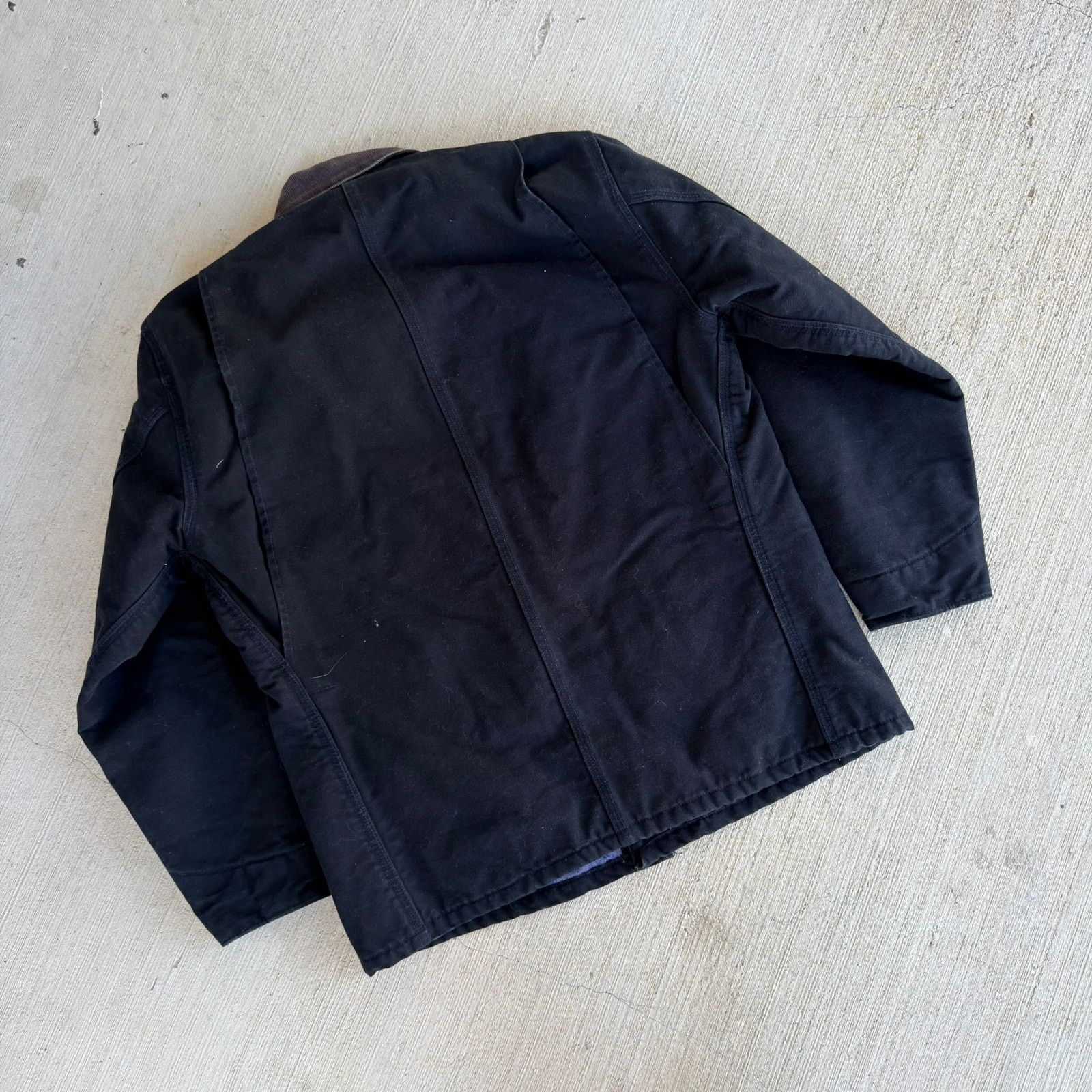 Carhartt × Vintage Carhartt black chore coat work wear jacket Size US M / EU 48-50 / 2 - 3 Thumbnail
