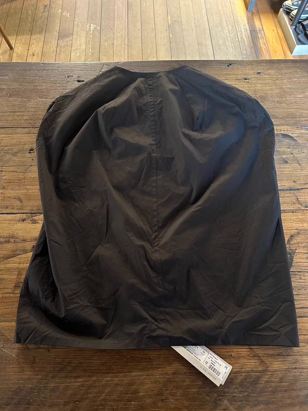 Rick Owens Rick Owens 17SS 'WALRUS' Women’s Black V‑Floating Top Ｑ25 Size XS / US 0-2 / IT 36-38 - 3 Thumbnail