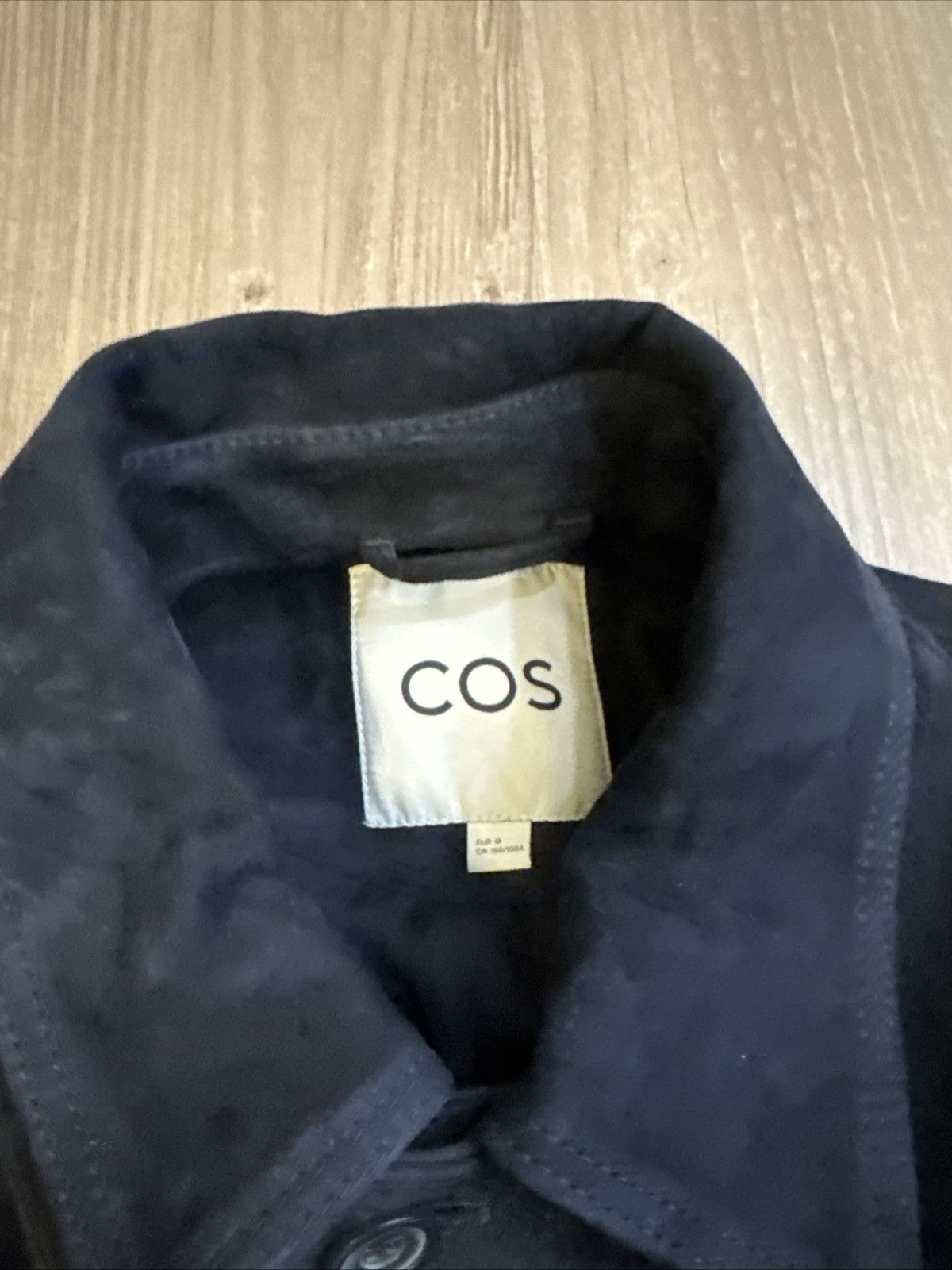 Cos COS Suede Jacket Navy Blue Medium NWT Condition Size US M / EU 48-50 / 2 - 3 Thumbnail