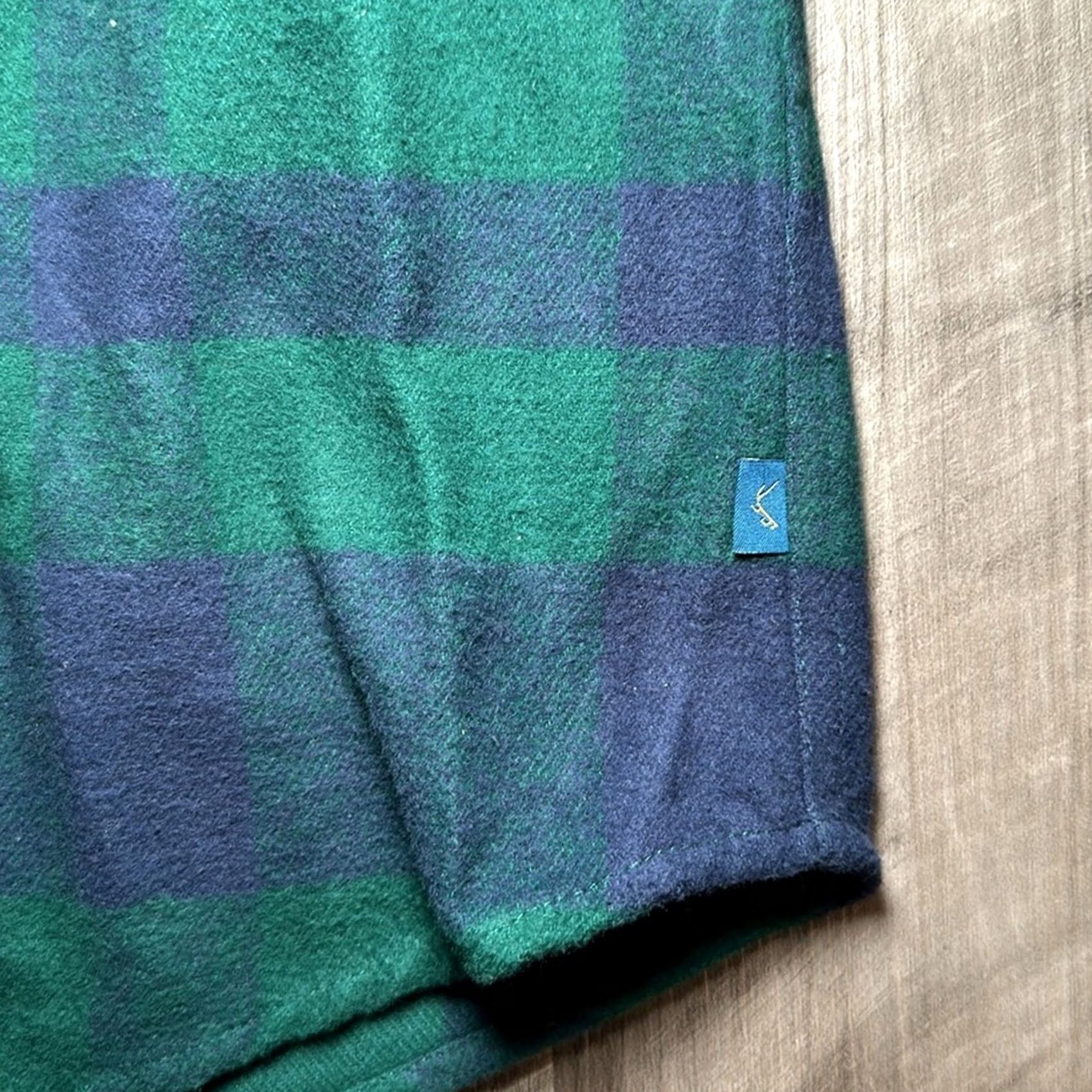 Vintage VINTAGE Biltmore Heavy Flannel Long Sleeve Button-Up Shirt XXL Men Green NWOT Size US XXL / EU 58 / 5 - 6 Thumbnail