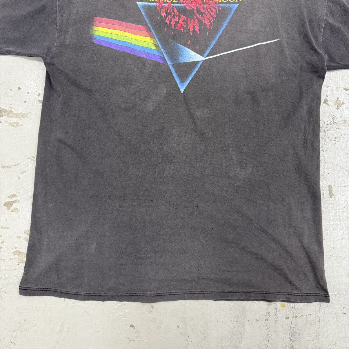 Band Tees Vintage Test Print 1992 Pink Floyd Distressed Band Tees Size US L / EU 52-54 / 3 - 13 Thumbnail