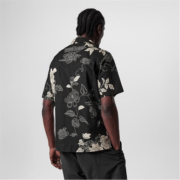 Moncler Short Sleeve Floral Shirt Size US M / EU 48-50 / 2 - 4 Thumbnail