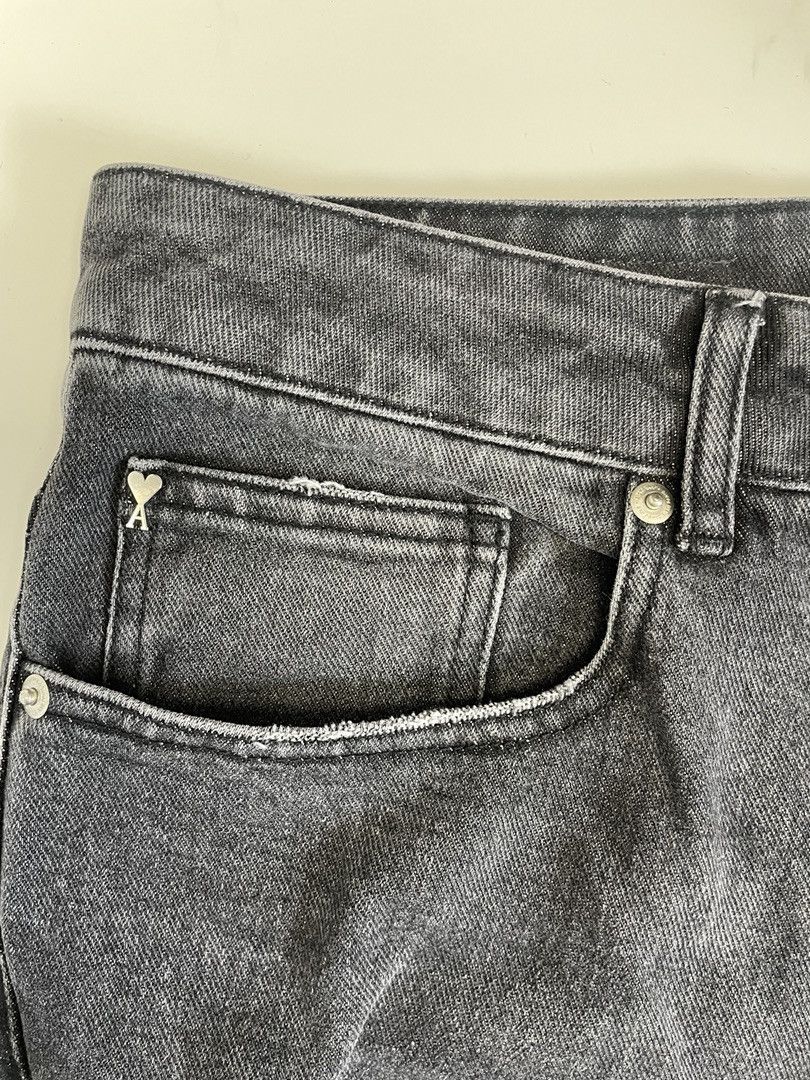 AMI AMI PARIS Mens Paris Denim Jeans Size US 32 / EU 48 - 6 Thumbnail