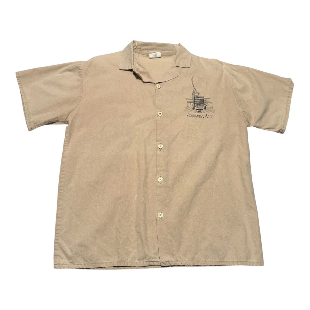 Vintage Vintage Hatteras NC Marlin Button Down Shirt Men's Medium Size US M / EU 48-50 / 2 - 3 Thumbnail