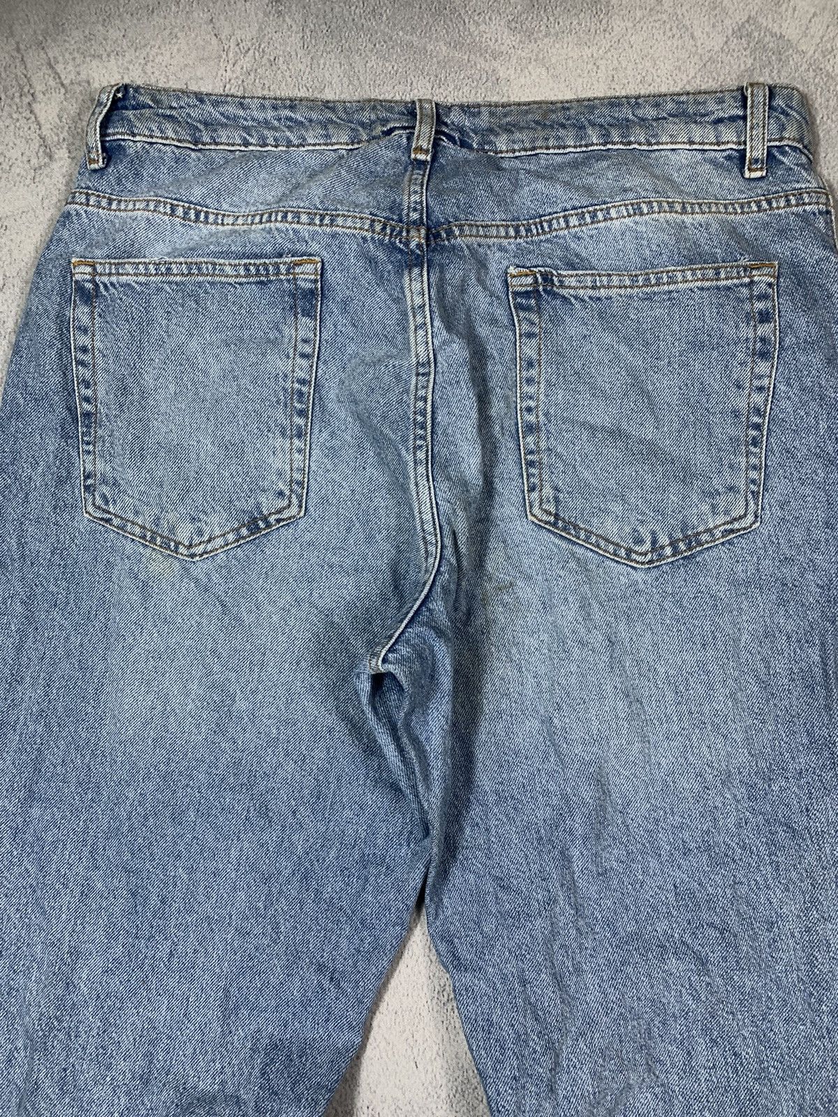 Japanese Brand × Vintage Vintage Y2K Japanese distressed bootcut faded denim jeans Size 34" / US 12 / IT 48 - 6 Thumbnail
