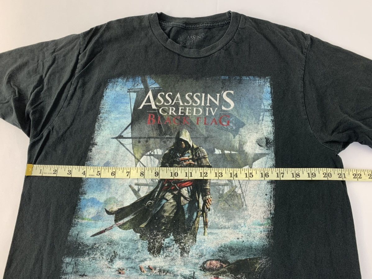 The Game Assasin Creed IV Black Flag Action Fantasy Game Big Logo Tee Size US L / EU 52-54 / 3 - 6 Thumbnail