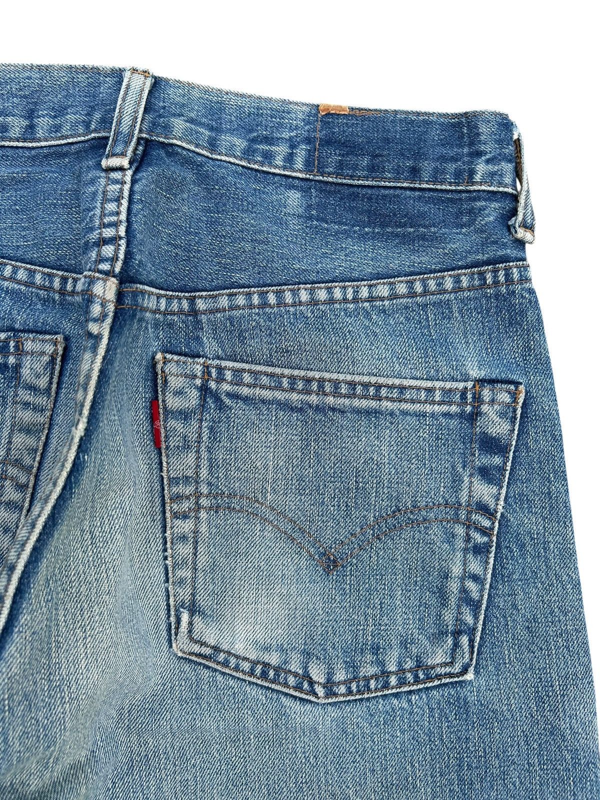 Kapital Vintage Levis Big E Selvedge Thrashed Denim Jeans Size US 29 - 11 Thumbnail