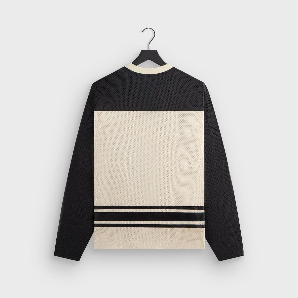Kith Kith Malik Long Sleeve Poly Mesh Jersey Sandrift Size XL Size US XL / EU 56 / 4 - 3 Thumbnail