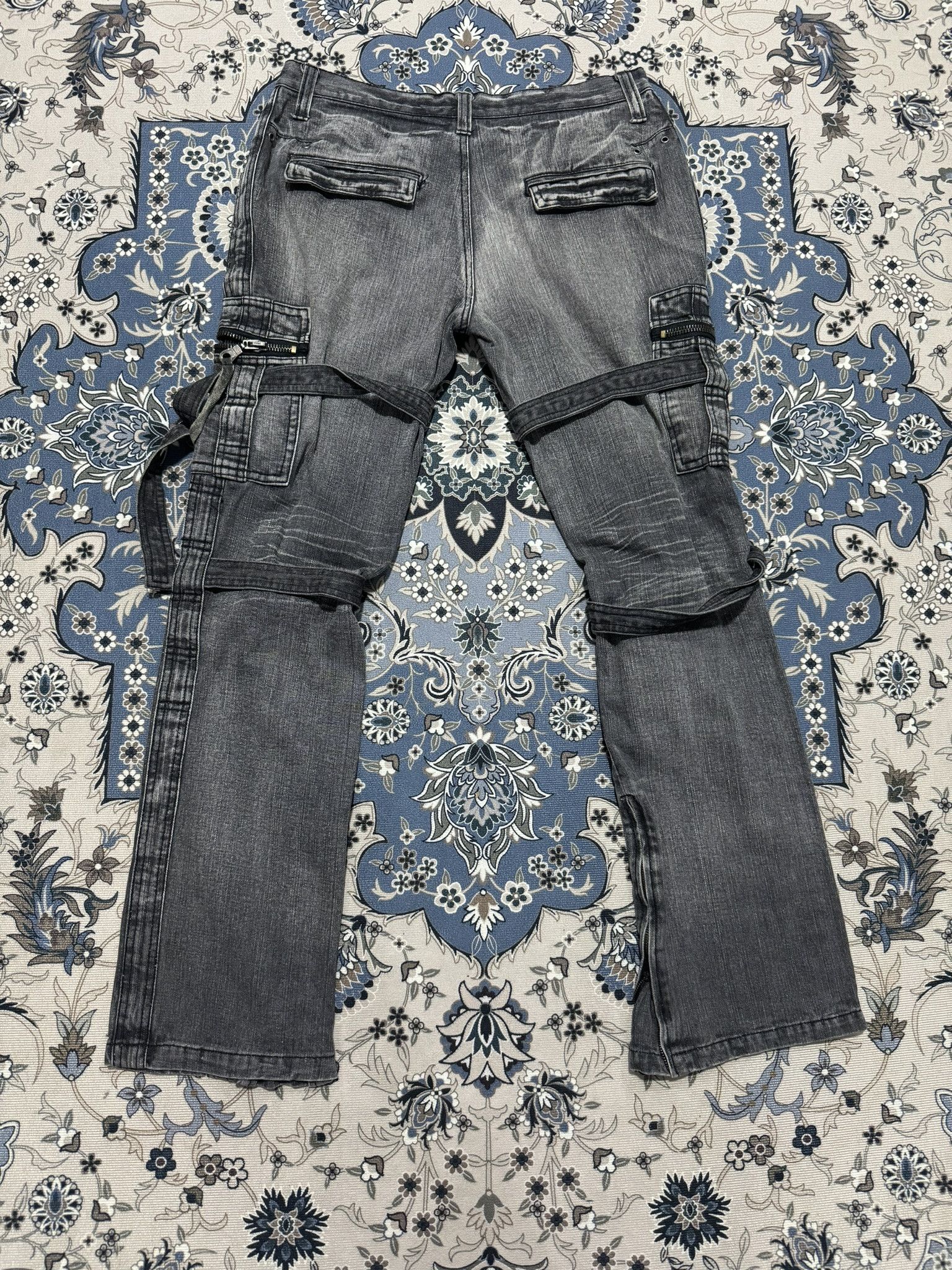 Japanese Brand × Seditionaries Unbranded Seditionaries Bondage Jeans Punk Style Jeans Size US 33 - 2 Thumbnail
