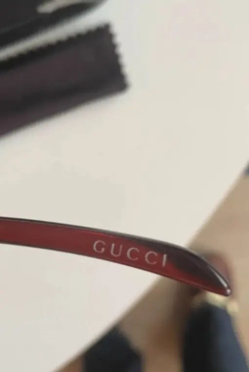 Gucci × Tom Ford × Vintage GUCCI Sunglasses Shield Rimless Wrap Ski Mask Tom Ford Era Size ONE SIZE - 5 Thumbnail