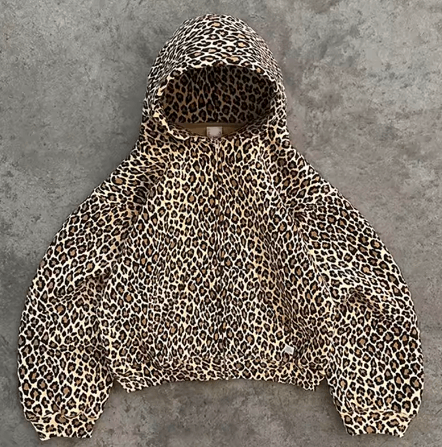 Other Leopard Print Hoodie & Sweatpants Set Size US M / EU 48-50 / 2 - 2 Thumbnail