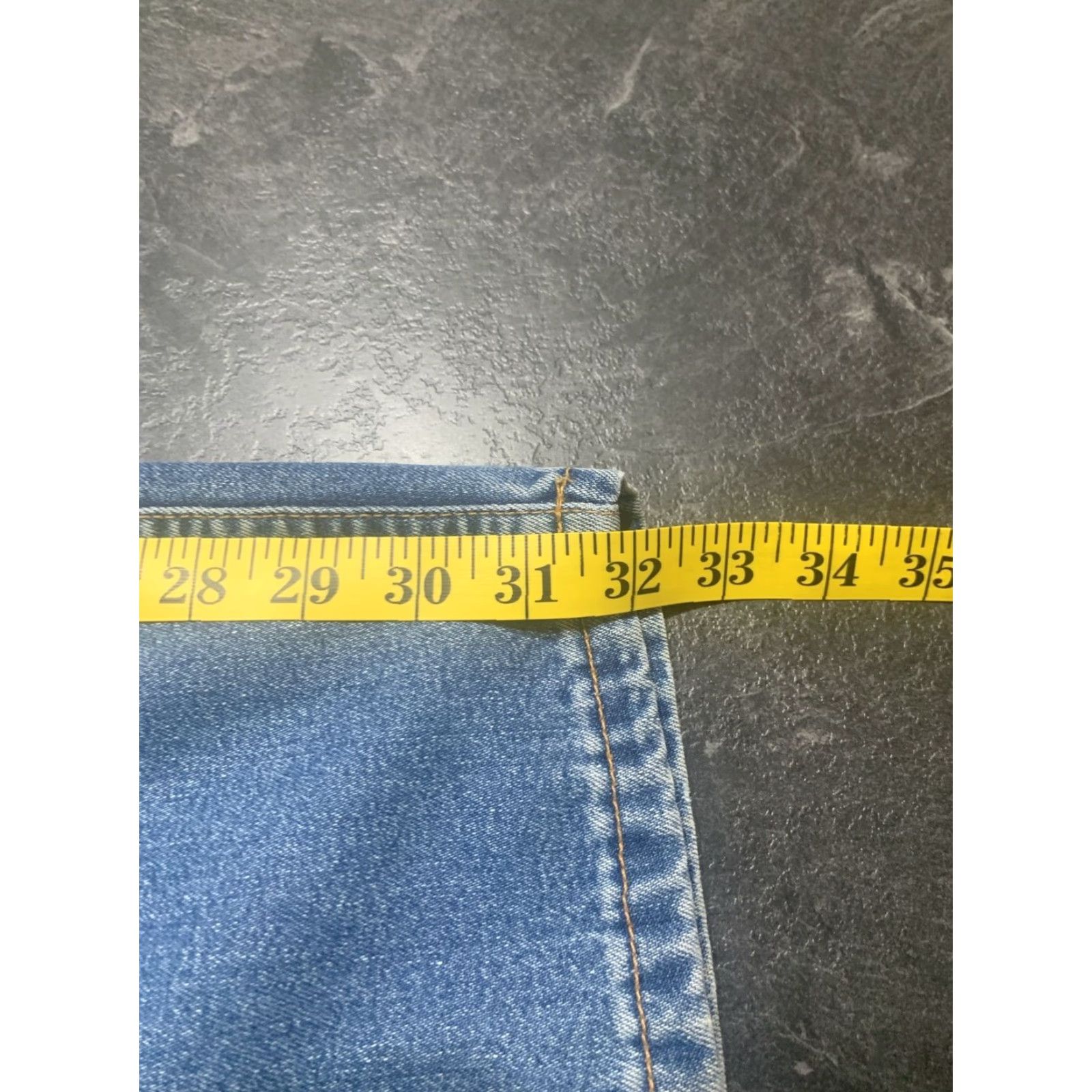 Vintage VTG RLX House of Walsh Relax 5 Pocket Jeans Denim Pants Regular Men 36x32 Blue Cotton Tencel Twill 32 Inseam Mens Size US 36 / EU 52 - 6 Thumbnail