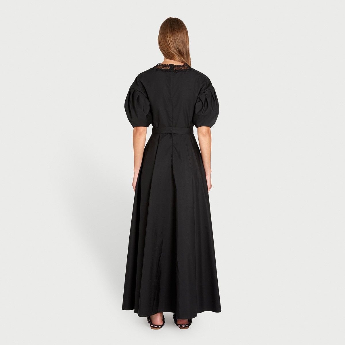 Giambattista Valli Giambattista Valli Black Midi Dress Size M / US 6-8 / IT 42-44 - 3 Thumbnail