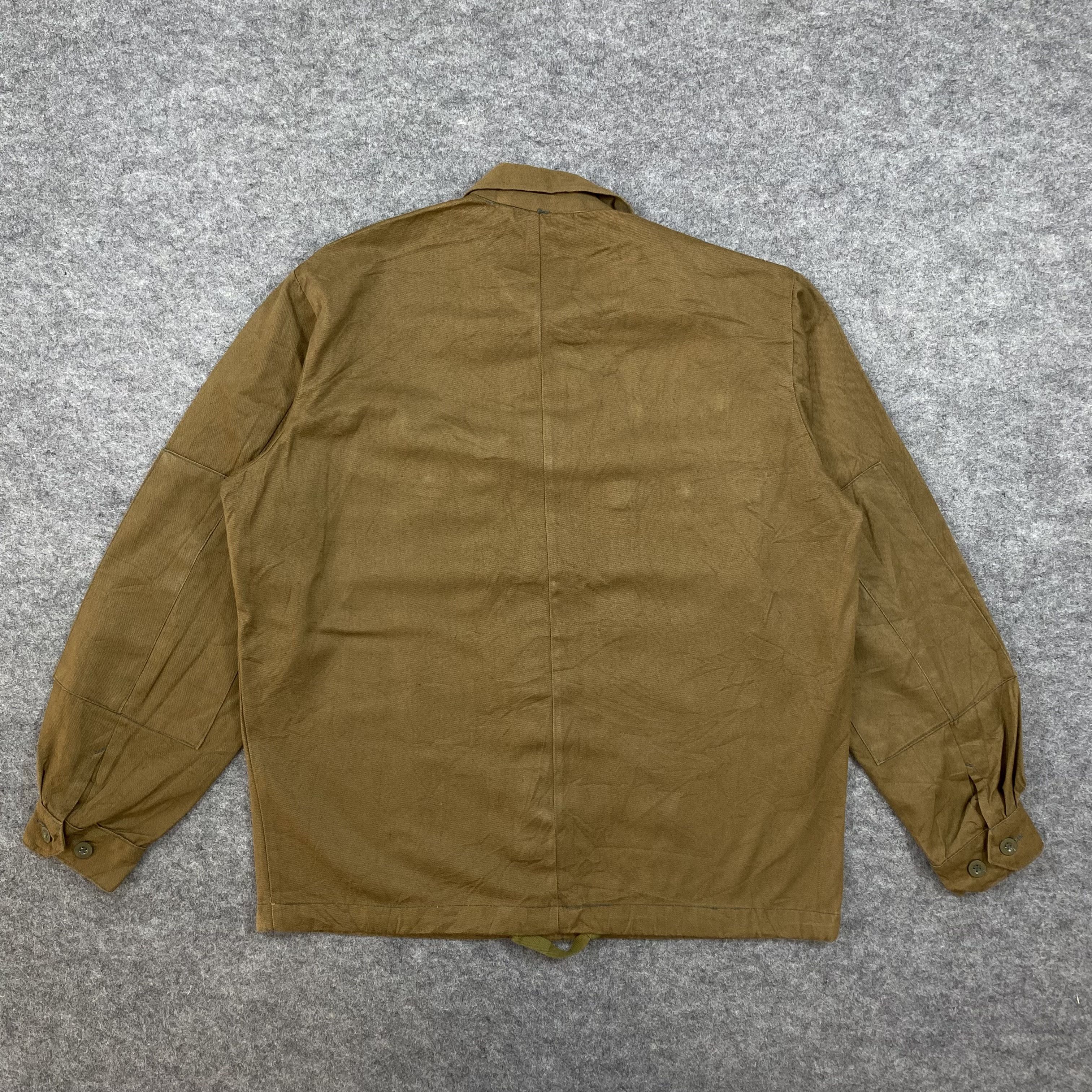 Vintage Vintage 60s Military Khaki Field Jacket Workwear Chore -J646 Size US L / EU 52-54 / 3 - 2 Thumbnail