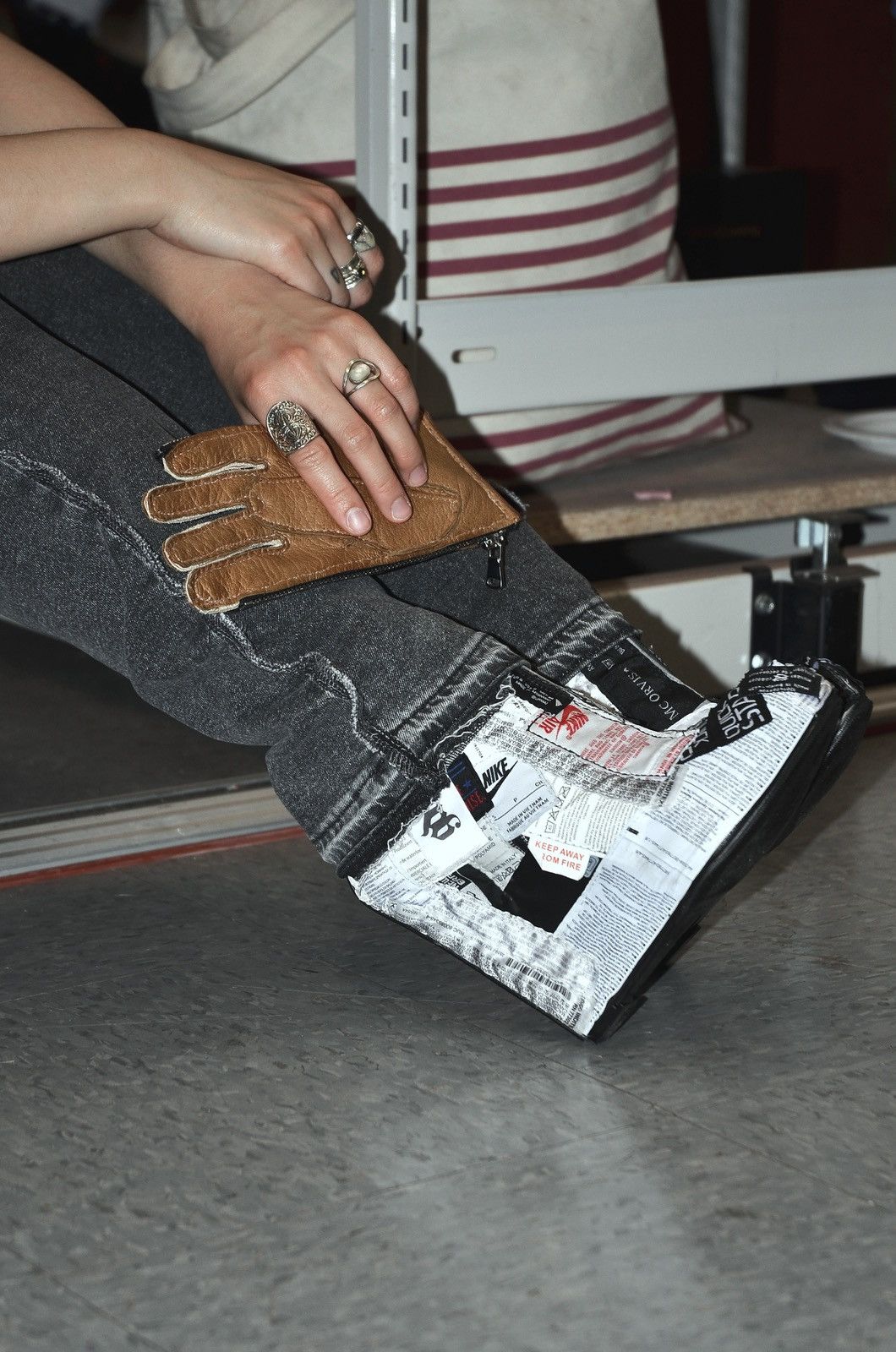 Handmade Glove Wallet Size ONE SIZE - 5 Thumbnail