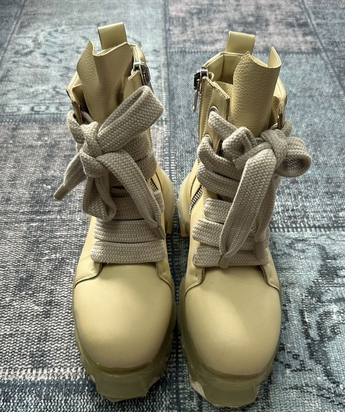 Rick Owens Rick Owens transparent octopus sole military boots Size US 7 / EU 40 - 3 Thumbnail