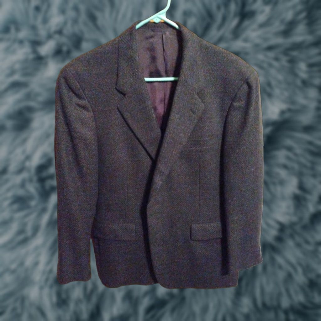 Vintage VINTAGE SASSOON COLLECTION 100% WOOL BLAZER NEW MADE IN USA Blazer Men's Size 40 Blue Size 40R - 1 Thumbnail