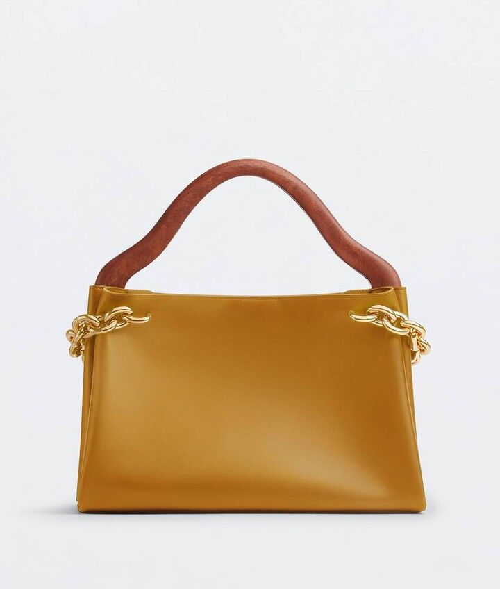 Bottega Veneta o1n1vont0525 Size: OS / Small Bermuda Bag in Cob/Naturale Size ONE SIZE - 4 Thumbnail