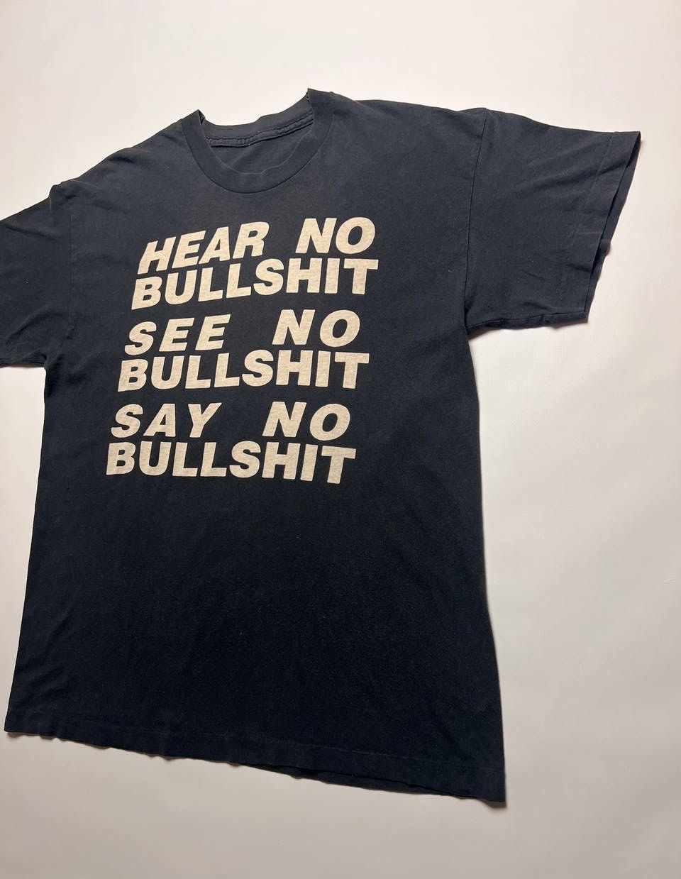 Band Tees × Rap Tees × Vintage 1993 CREDIT TO THE NATION HEAR NO BULLSHIT Size US XL / EU 56 / 4 - 5 Thumbnail