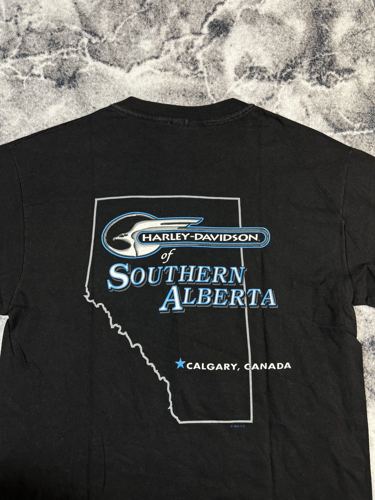Harley Davidson Harley Davidson Eagle 1996 Southern Alberta Vintage Tee Size US L / EU 52-54 / 3 - 9 Thumbnail