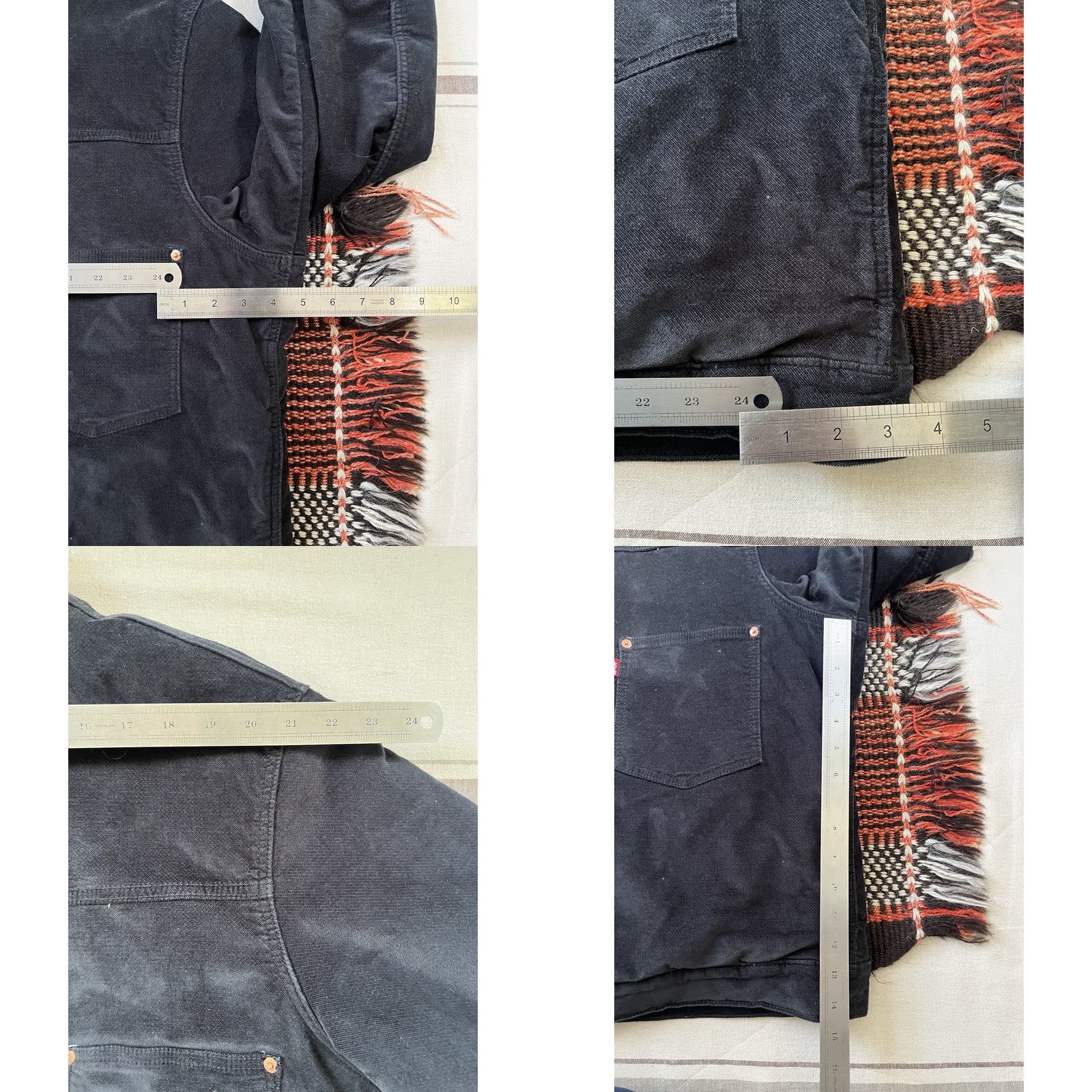 Levi's Levi's Trucker Jacket 2XL Black Mens Vintage N/A 90s Classic Hoodie? Size US XXL / EU 58 / 5 - 8 Thumbnail