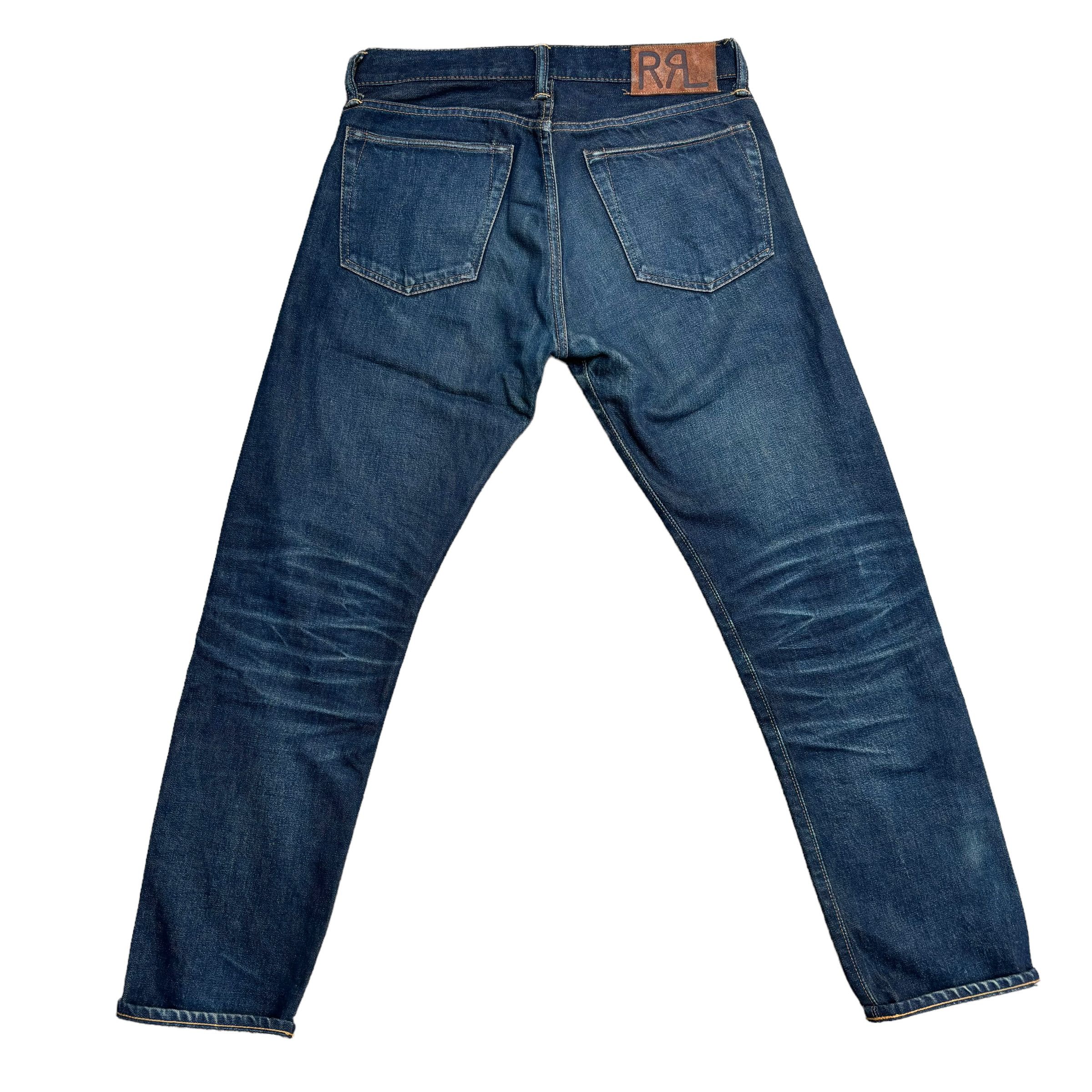 RRL Ralph Lauren Double RL Japan Woven Selvedge Denim Size US 30 / EU 46 - 7 Thumbnail