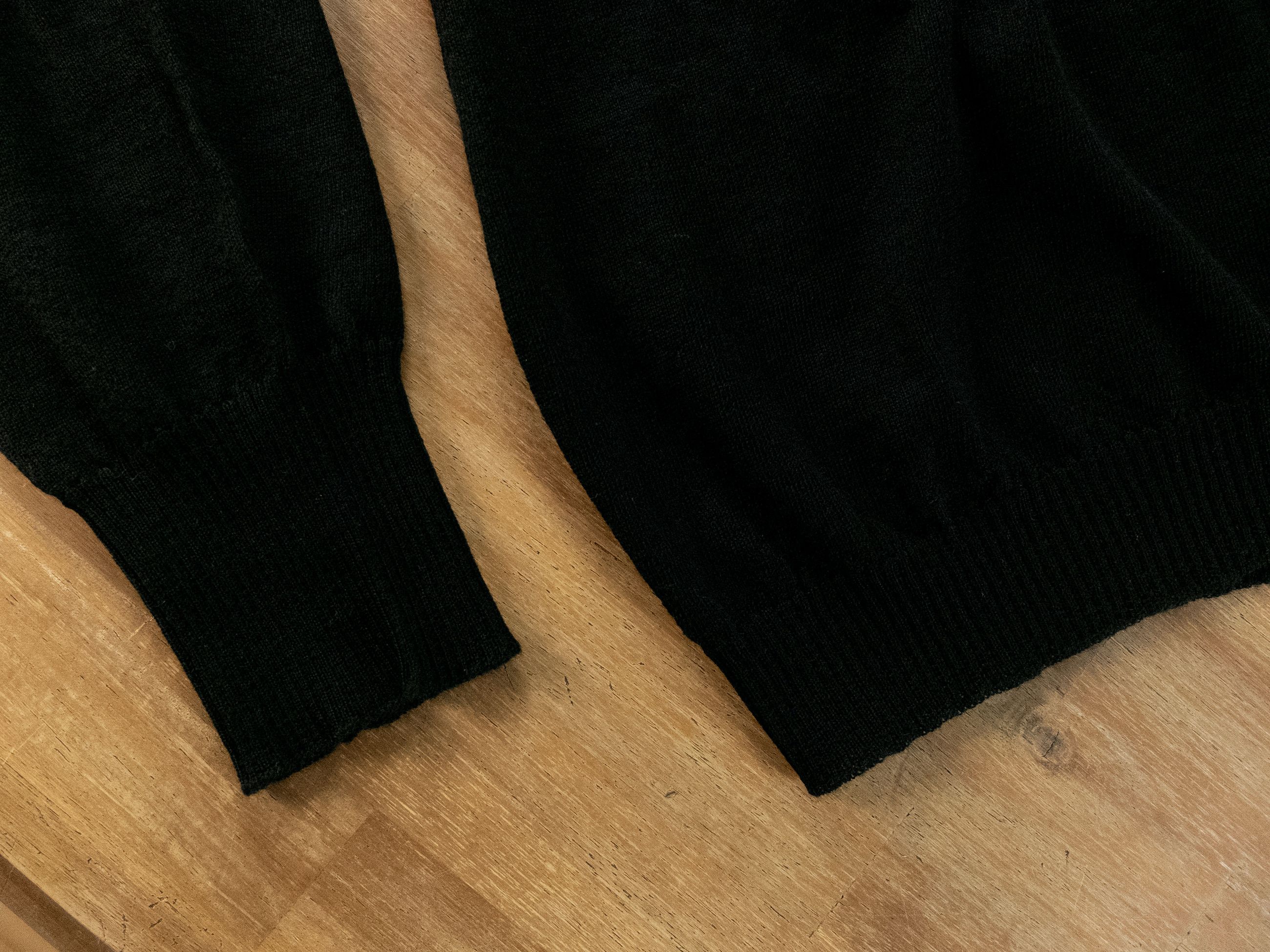 Rick Owens RICK OWENS black hooded oversized wool sweater Large Size US L / EU 52-54 / 3 - 8 Thumbnail