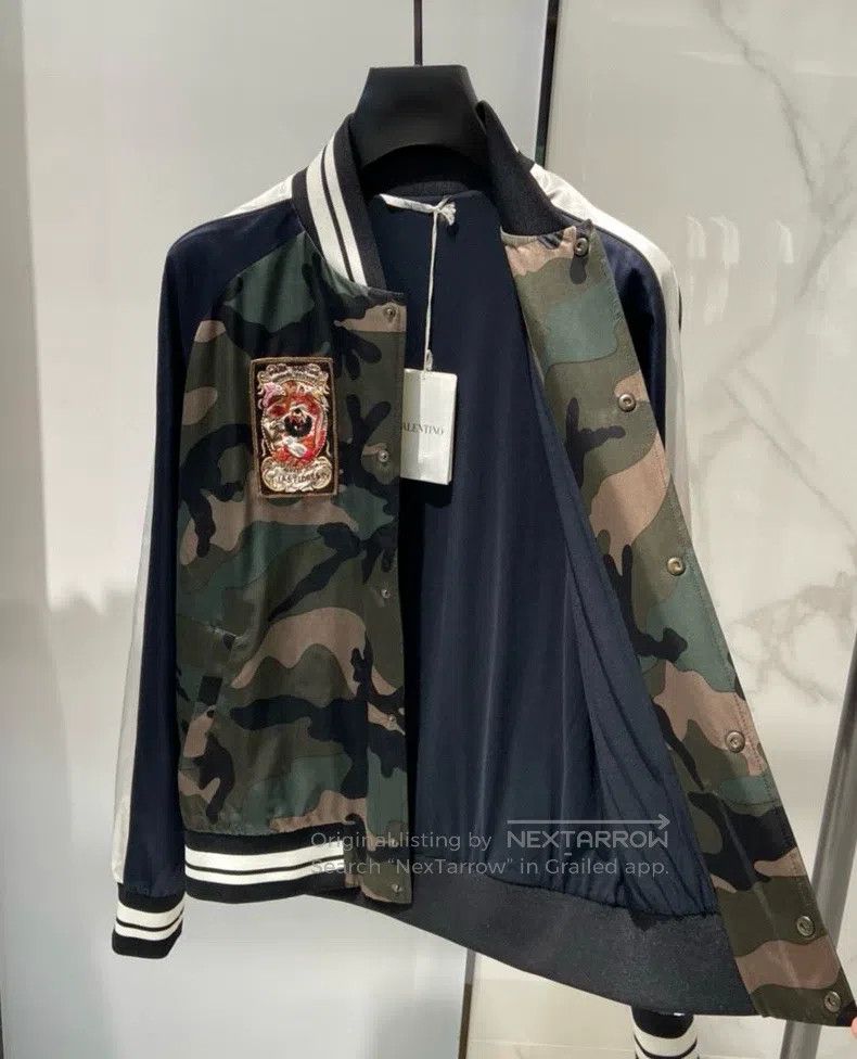 Valentino Valentino Baseball collar jacket Size US S / EU 44-46 / 1 - 8 Thumbnail