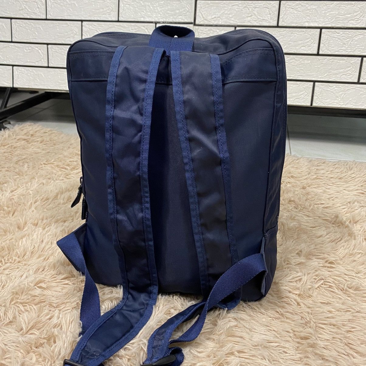 agnes b. 📌Vintage Back Pack Agnes B. Big Logo Size ONE SIZE - 7 Thumbnail