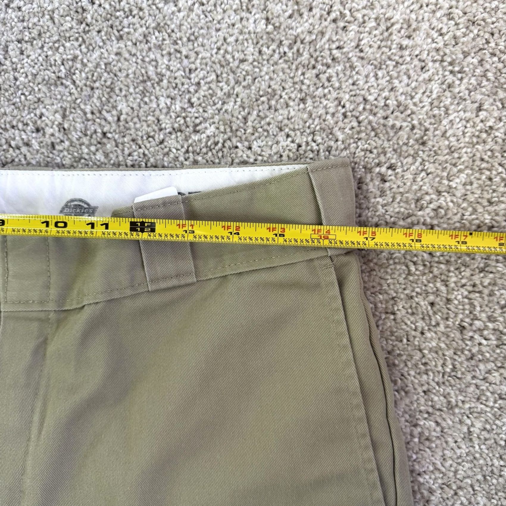 Dickies Dickies Pants Mens 34x27 Beige Khakis Straight Leg Classic Fit Workwear Pants Size US 34 / EU 50 - 3 Thumbnail