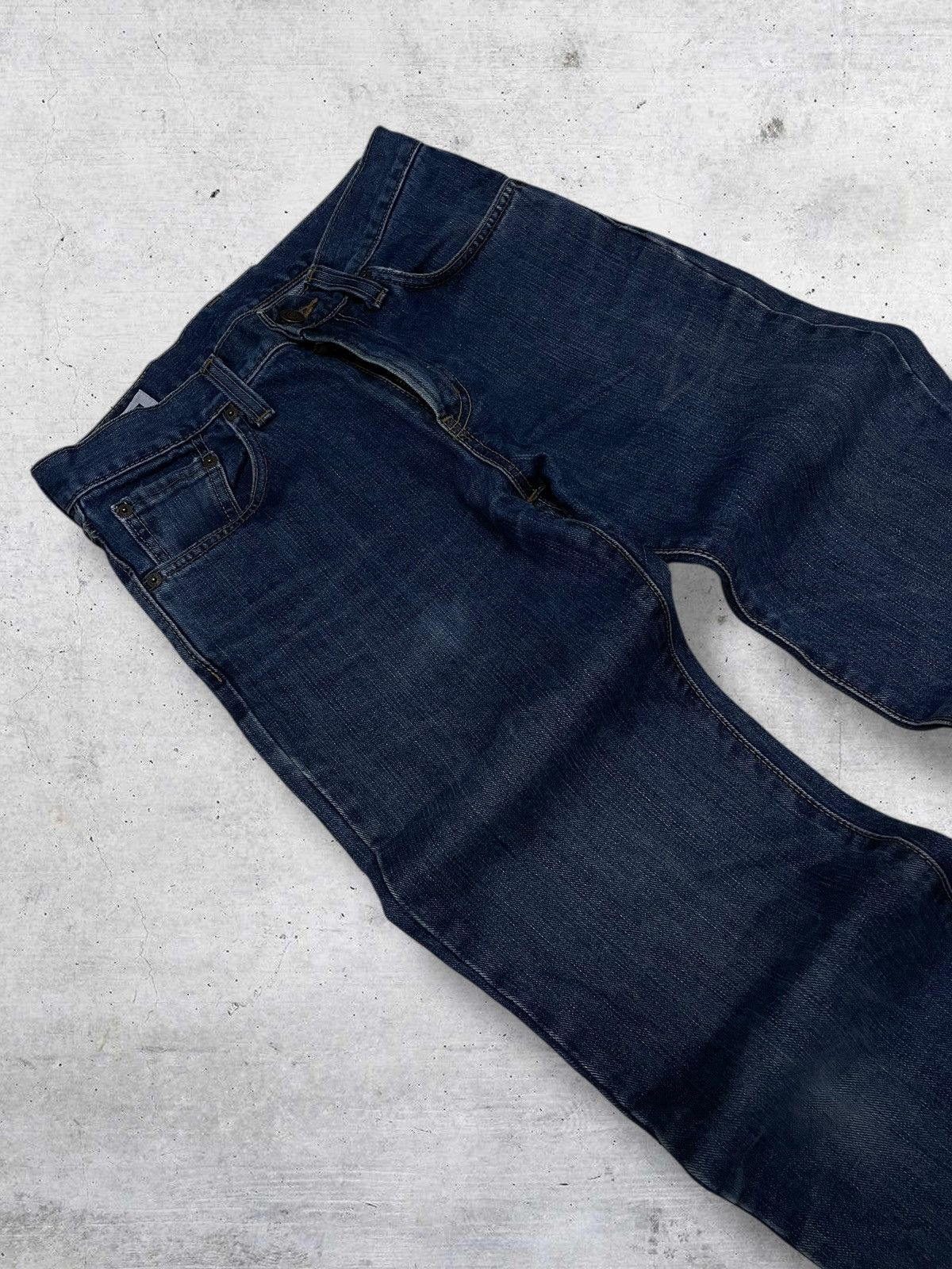 Edwin VINTAGE EDWIN 403 JAPAN DESIGNER 90S OLD DISTRESSED DENIM Size US 29 - 7 Thumbnail