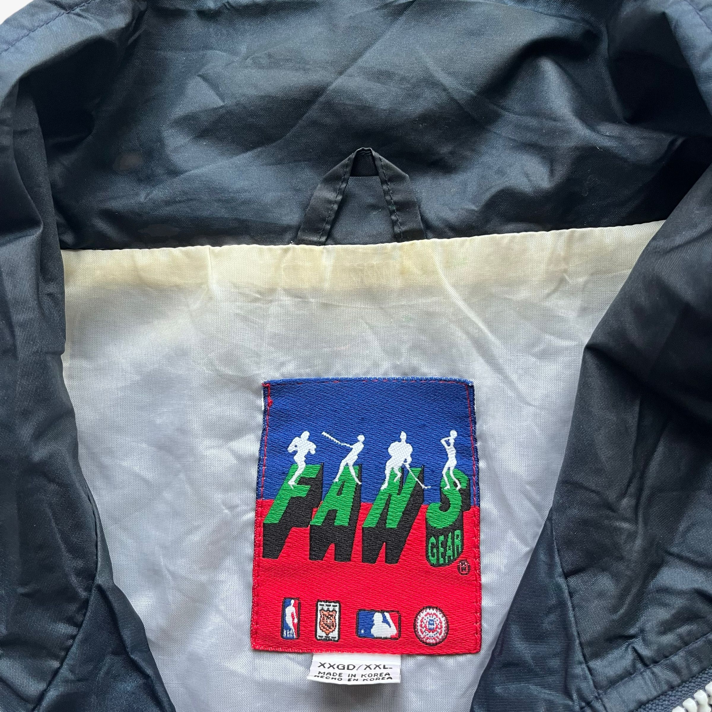 MLB Vintage 90s Fan Gear MLB Cleveland Indians Jacket Size US XL / EU 56 / 4 - 4 Thumbnail