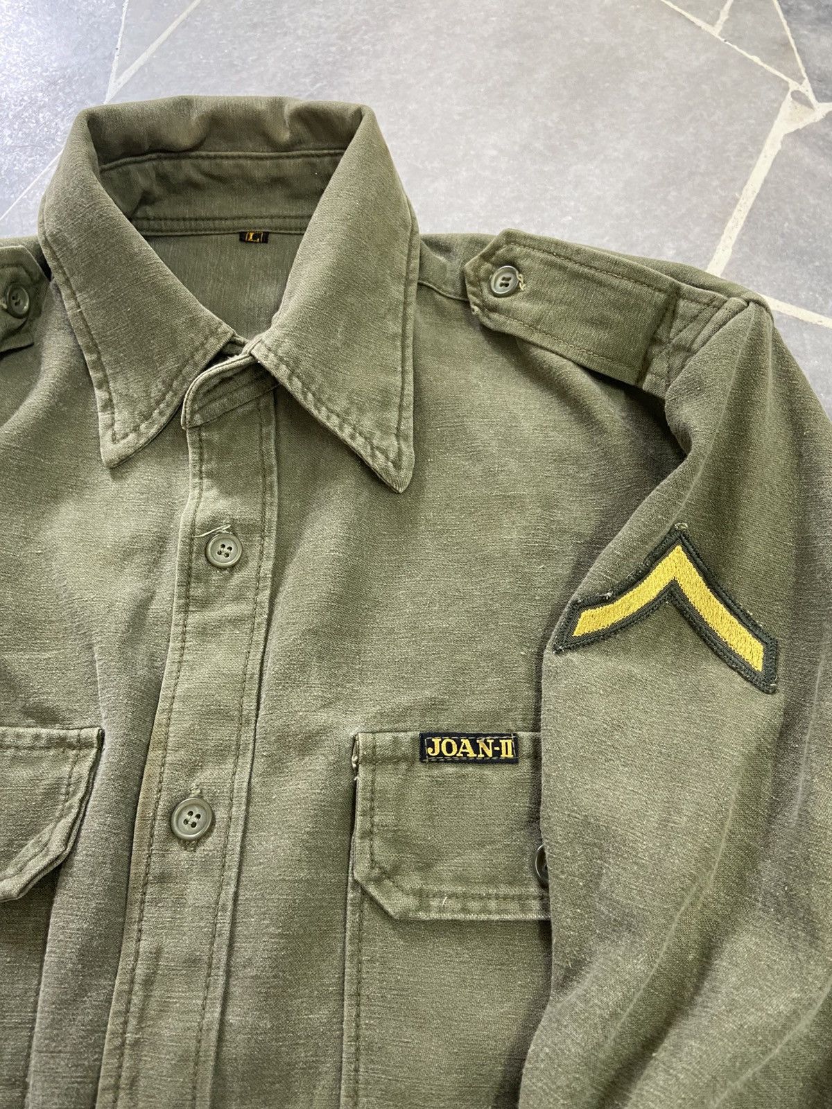 Vintage Joan USMC Military Shirt