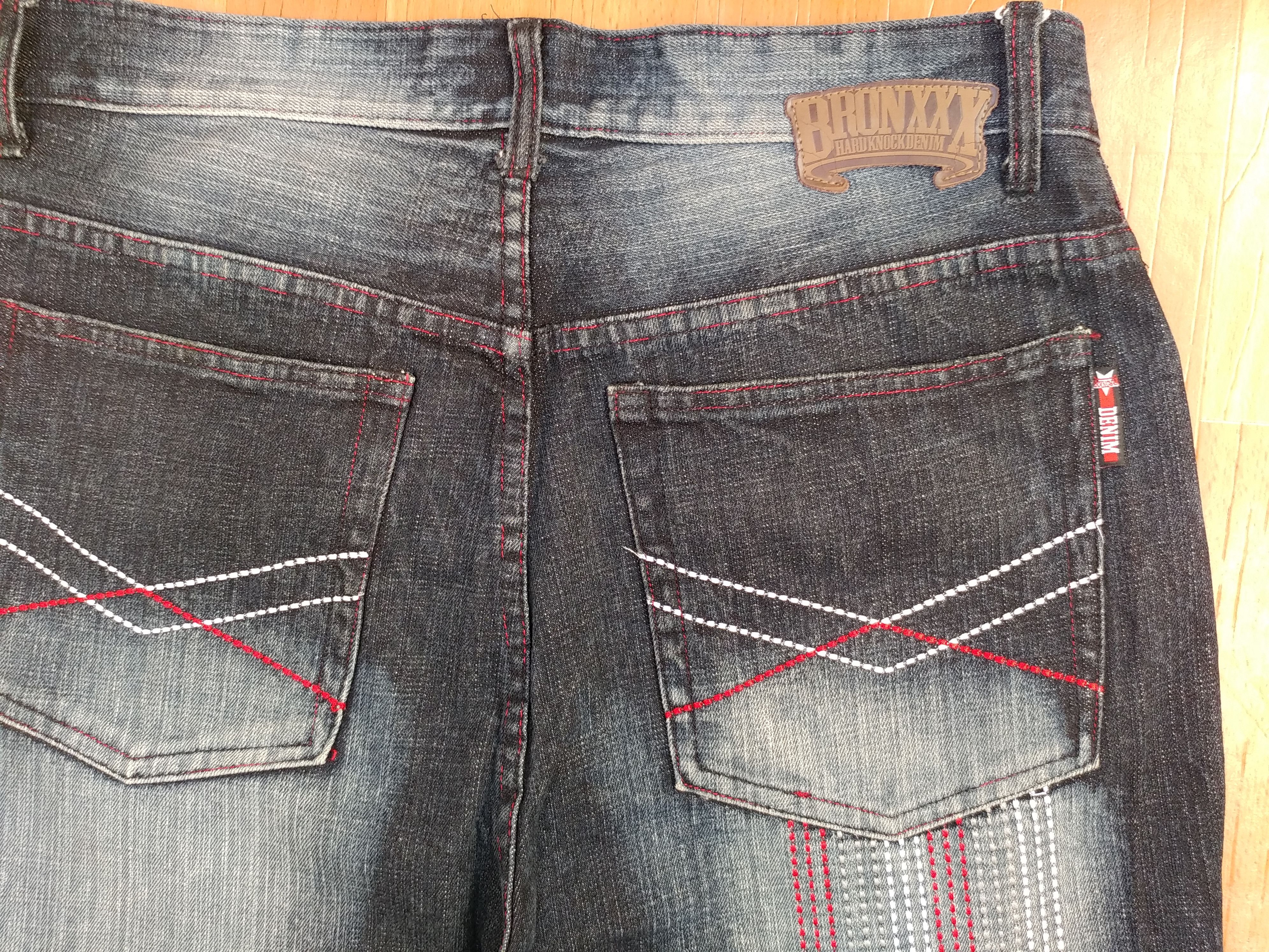 Other Bronxxx jeans, vintage, 90s hip hop, baggy Bronx NYC 34 Size US 34 / EU 50 - 11 Thumbnail
