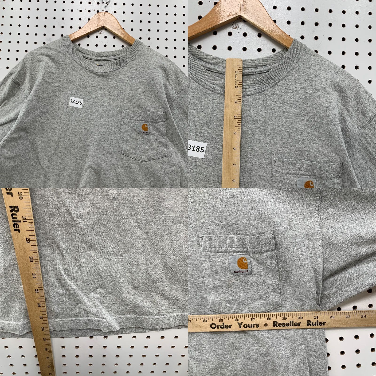 Carhartt Carhartt Pocket Workwear Shirt Gray Mens Large Short Sleeve Shirt Mens Large Gray Pocket Workwear Shirt 90s? Size US L / EU 52-54 / 3 - 8 Thumbnail