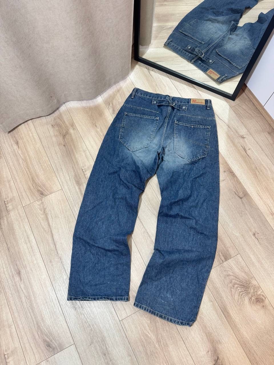 Levi's Vintage Hooch Levi’s Style Baggy Fit Buckle Back Denim Pants Size US 34 / EU 50 - 1 Thumbnail