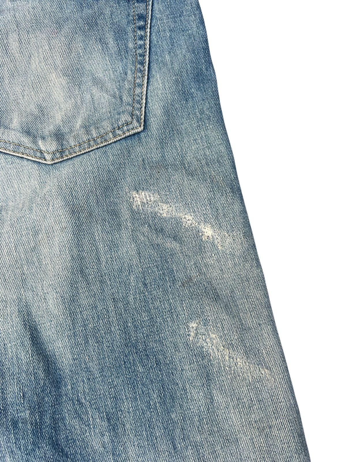 Japan Blue Jeans Dirty Mud Japan Blue Distressed Denim Stretch Sun Set Jeans Size US 32 / EU 48 - 18 Thumbnail