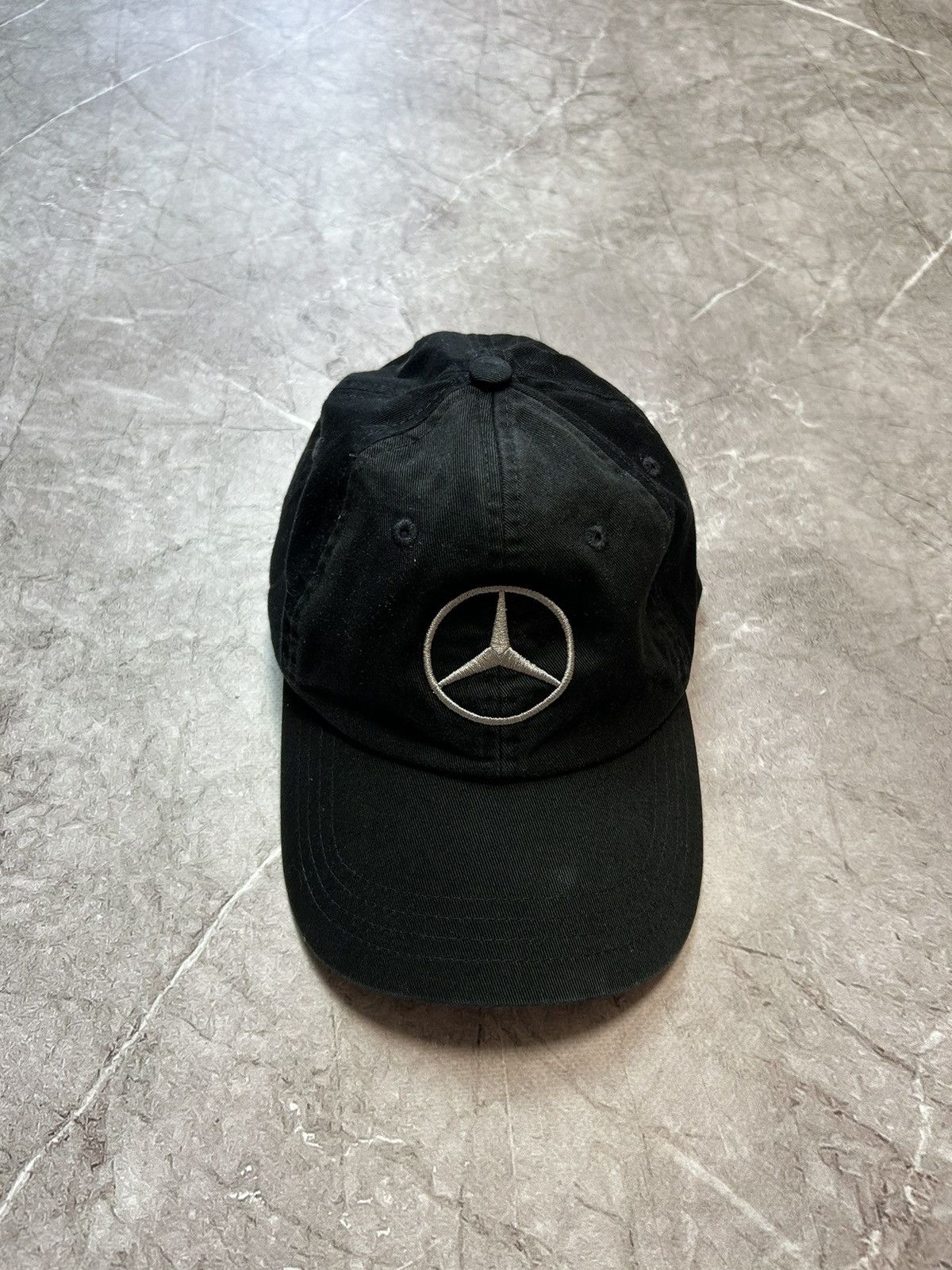 Mercedes-Benz × Vintage Vintage 90s Mercedes Benz Cap Hat Big Logo One Size Racing Size ONE SIZE - 3 Thumbnail