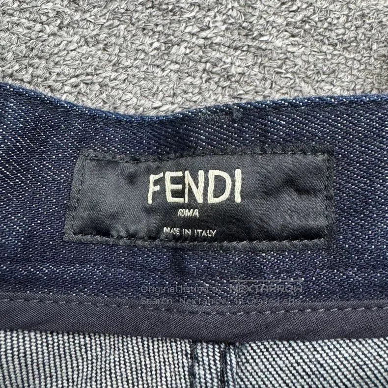 Fendi Fendi Embroidered Letter Denim Jeans. Size US 36 / EU 52 - 4 Thumbnail