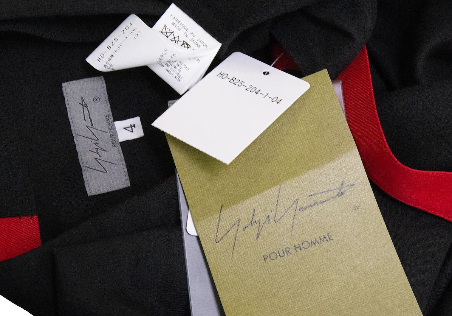 Yohji Yamamoto Yohji Yamamoto Bi-Color Collar Shirt Size US XL / EU 56 / 4 - 17 Thumbnail