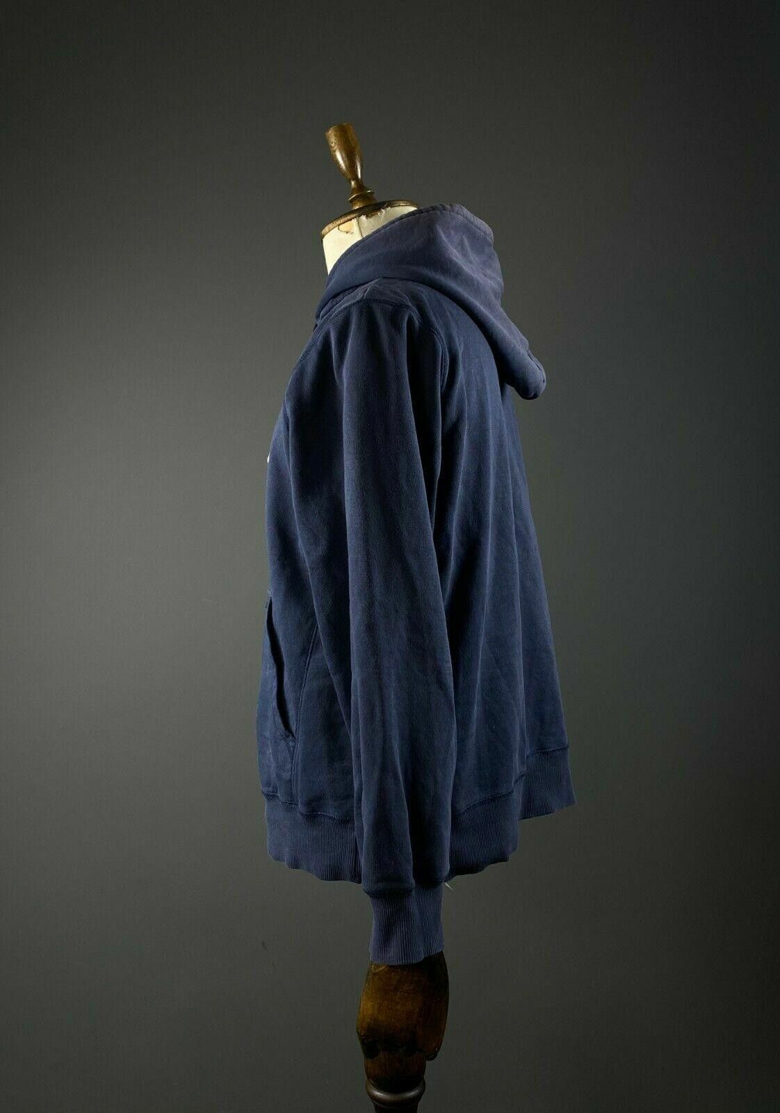Nike Men Nike Vintage Blue Hoodie Pullover Sweater Size L Size US L / EU 52-54 / 3 - 5 Thumbnail