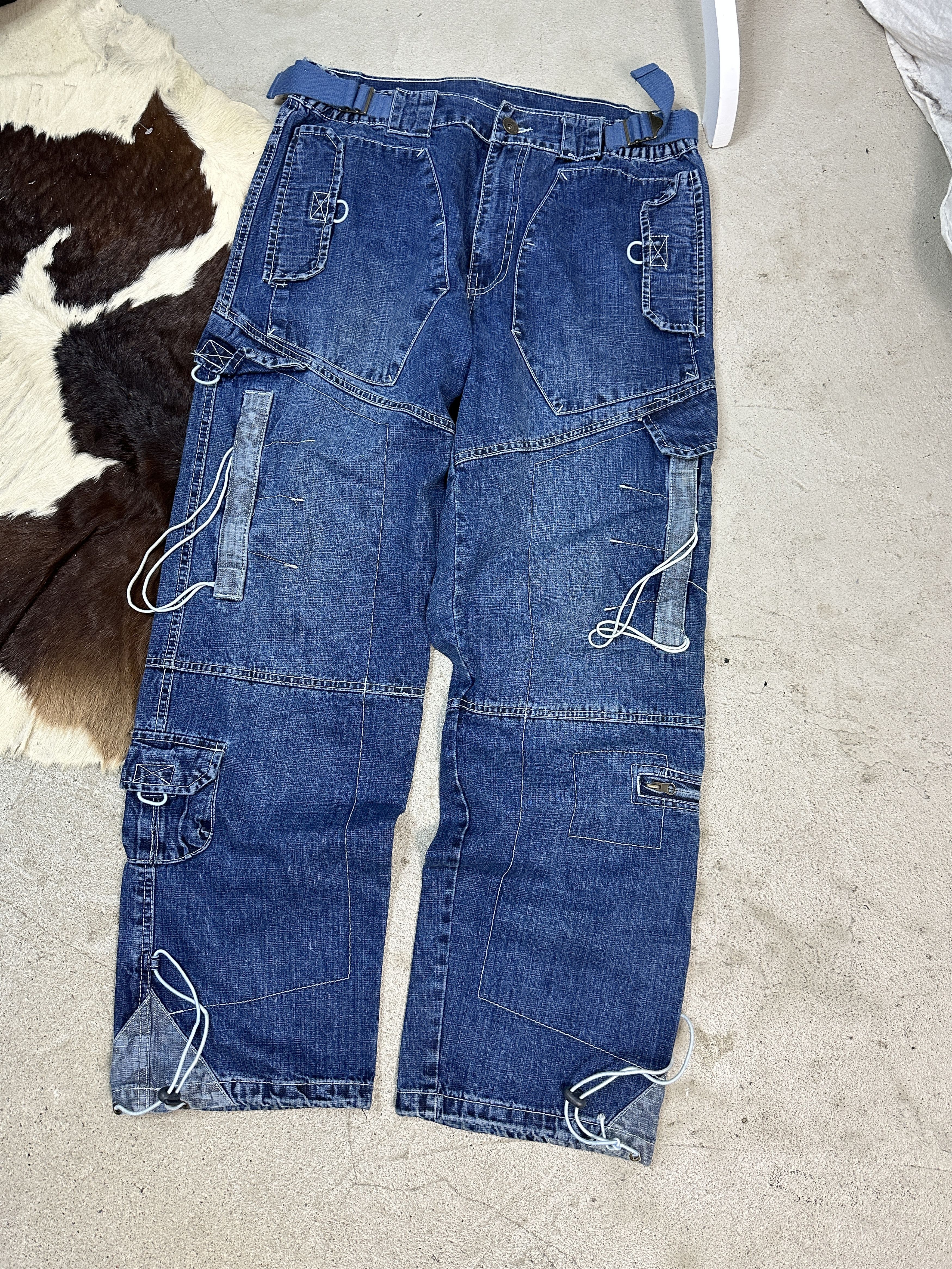 Vintage Wide Leg Hip-Hop Y2K Jeans