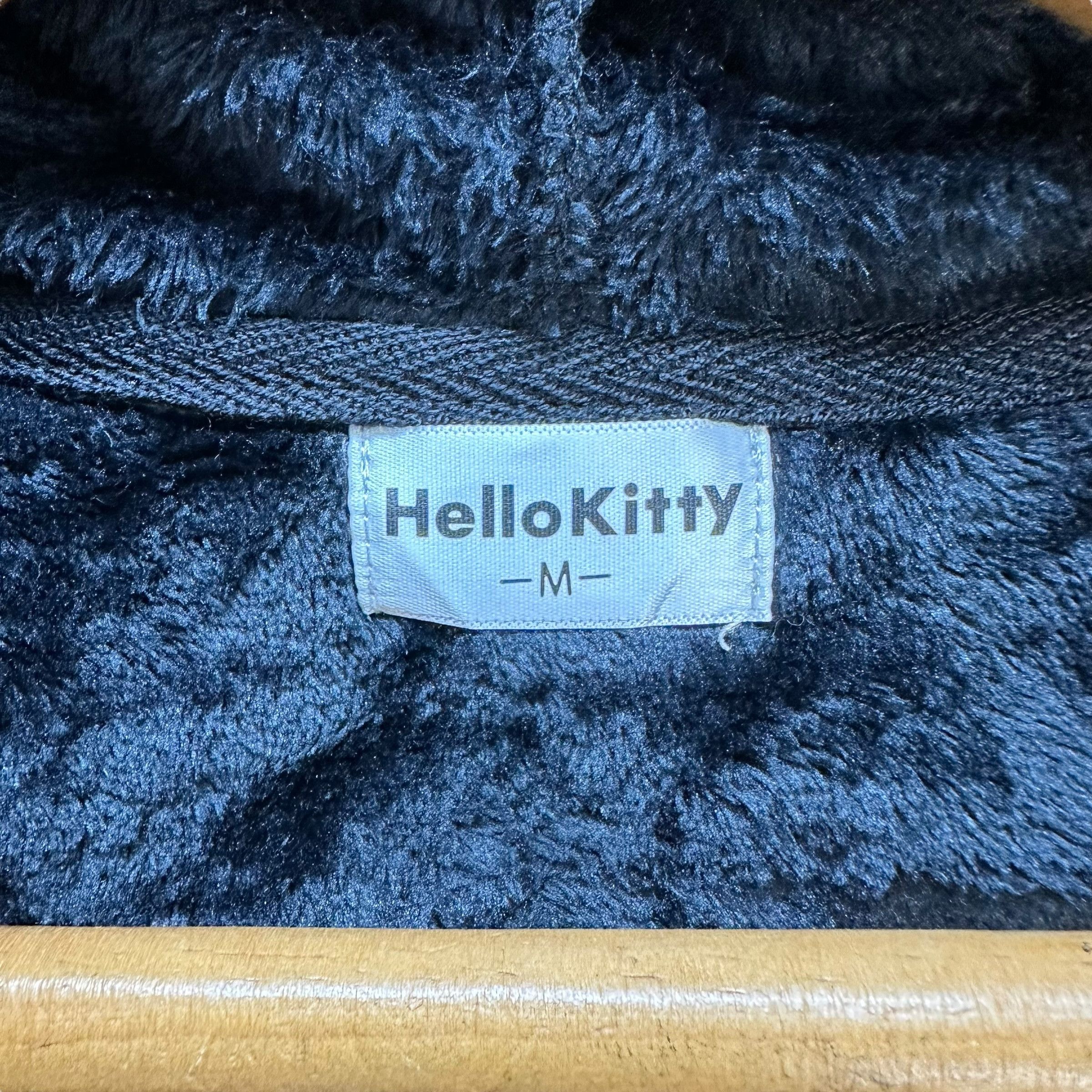 Japanese Brand Hello Kitty Fur Fleece Zipper Hoodies #A2-0053 Size M / US 6-8 / IT 42-44 - 6 Thumbnail