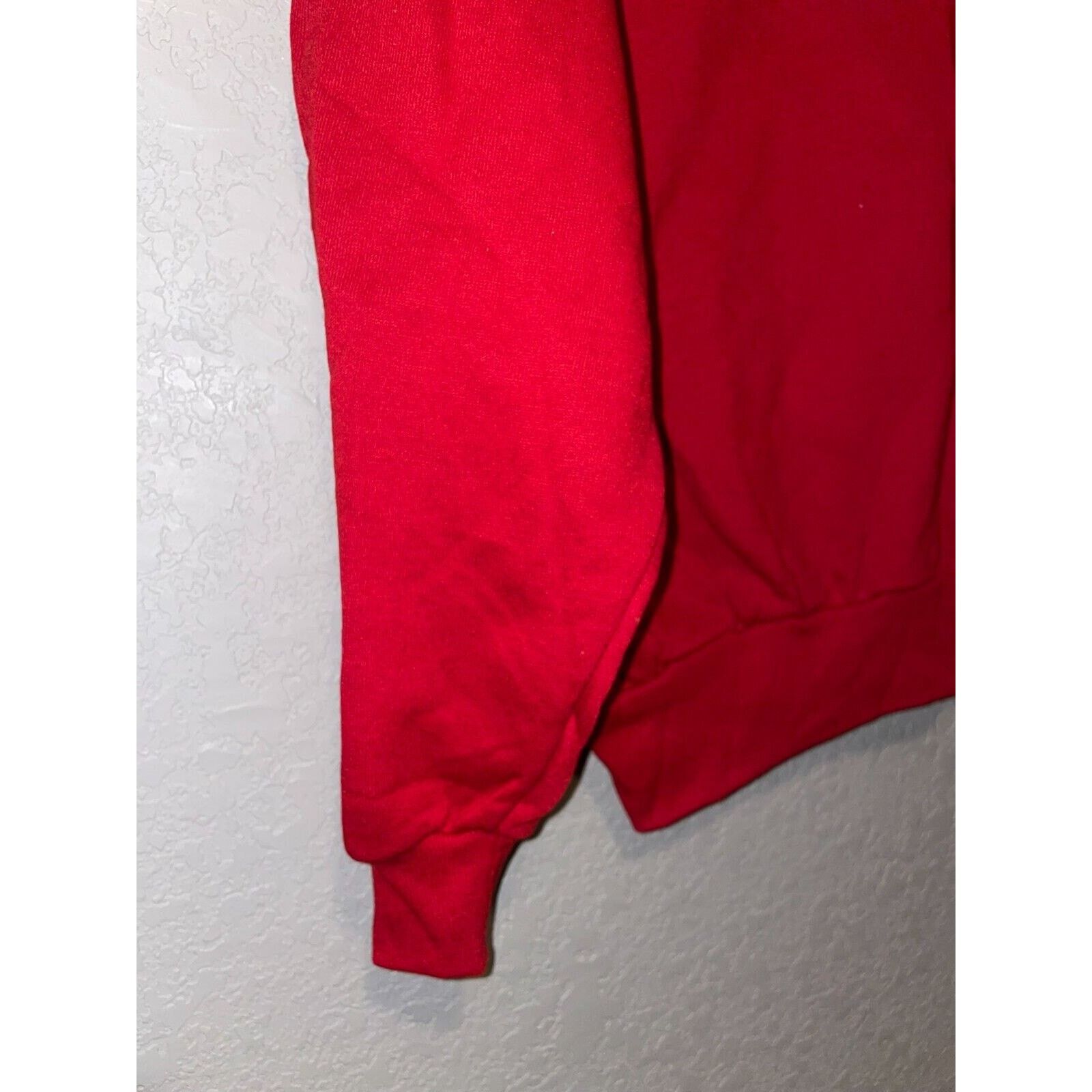 Jerzees Vintage Jerzees Red Blank Sweatshirt USA Made 50/50 90s XL Size US XL / EU 56 / 4 - 6 Thumbnail